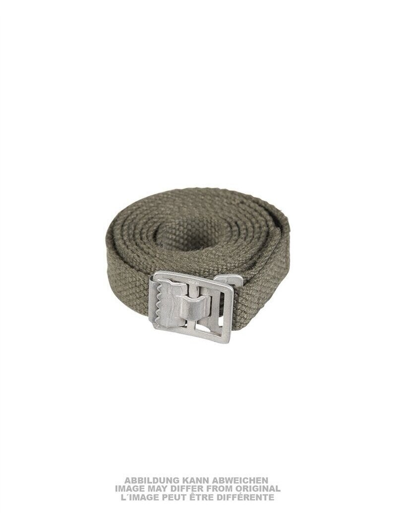Mil-Tec Naudotas vokiškas 120cm audinio dirželis 91599310, alyvžalia
