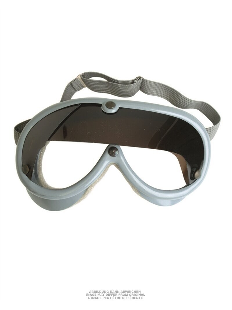 MIL-TEC German Dust Goggles Used 91566000 pilka