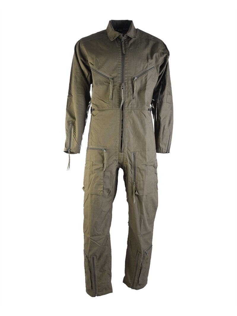 MIL-TEC German Flight Coverall 11727001 kombinezonas alyvžalia MIL-TEC German Flight Coverall 11727001 kombinezonas alyvžalia