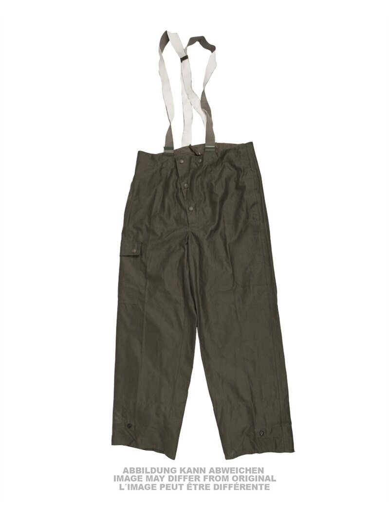 MIL-TEC German Leggings With Suspenders Used alyvžalia