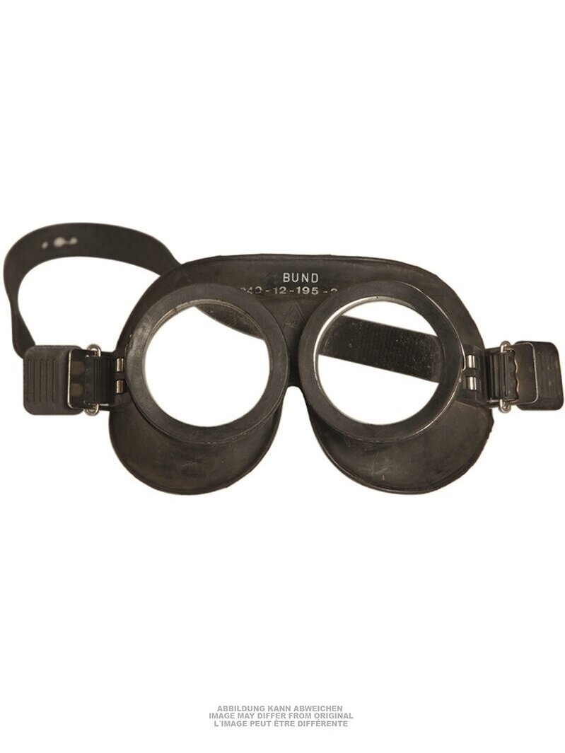 MIL-TEC German Protect.mask Goggles ′auer′ Like New 91566100 juoda
