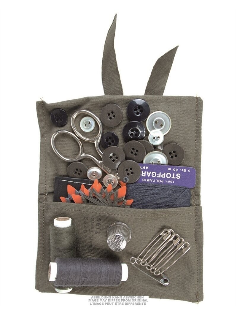 MIL-TEC German Sewing Kit With Scissors Used 91597200