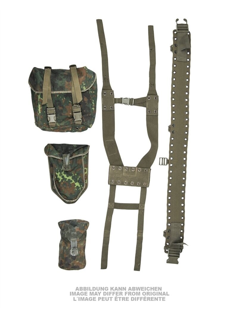 MIL-TEC German Stand.5-pc. Harness Set Used 91353110 smėlinė
