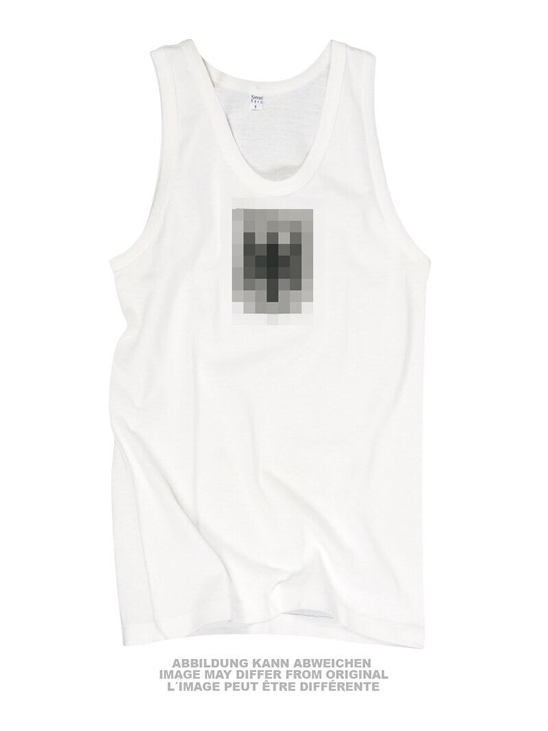 MIL-TEC German Tank Top With Eagle Used balta MIL-TEC German Tank Top With Eagle Used balta