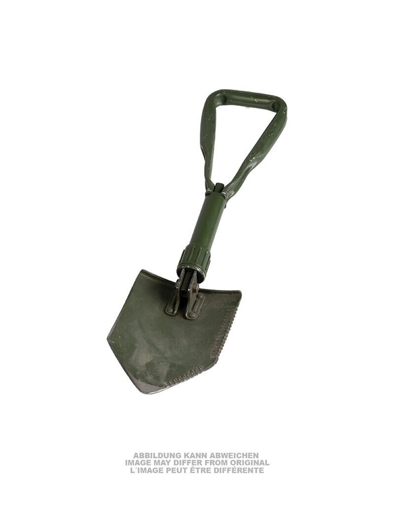 MIL-TEC German Trifold Shovel Without Cover Used 91552050