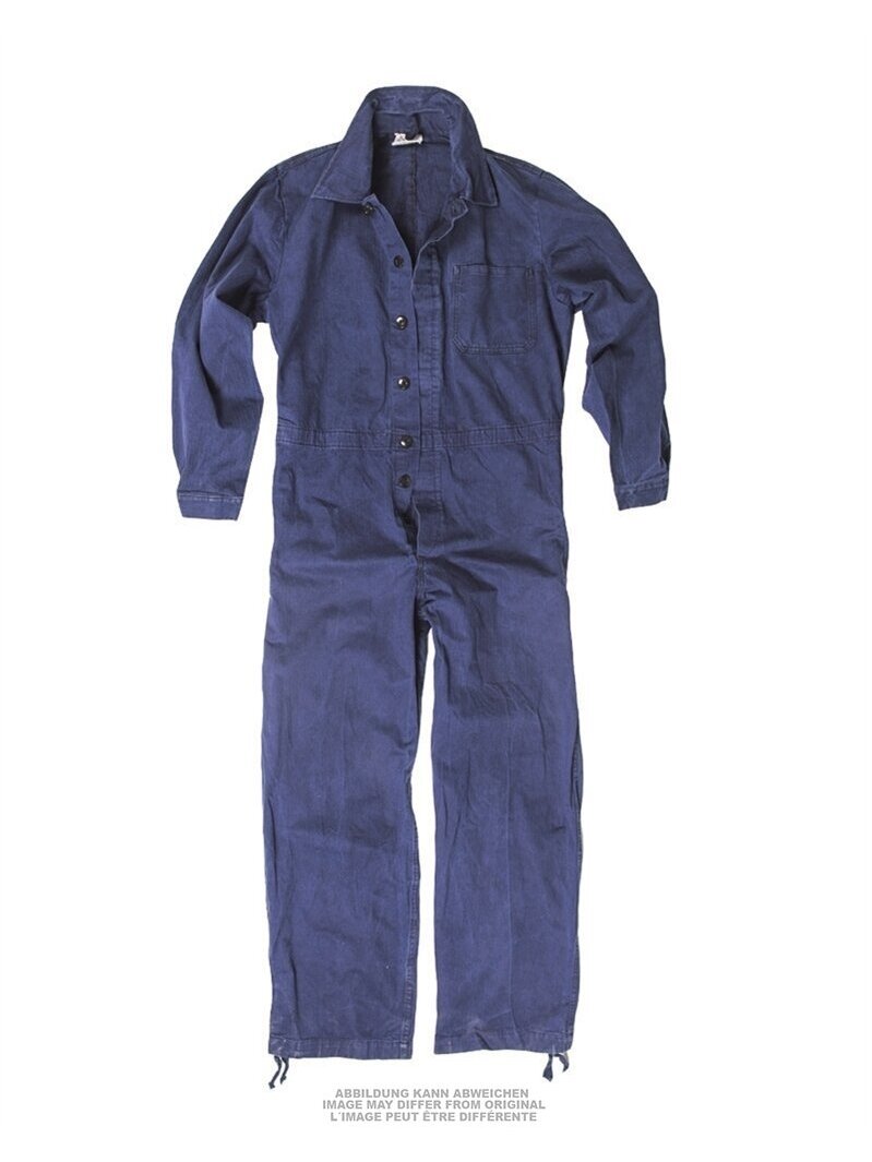 MIL-TEC German Work Coverall Used 91051210 mėlyna MIL-TEC German Work Coverall Used 91051210 mėlyna