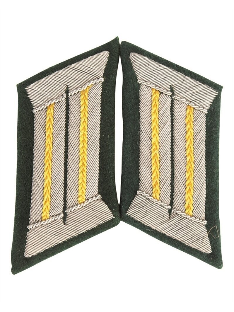 MIL-TEC German Wwii Collar Patch Officer 18309001 geltona