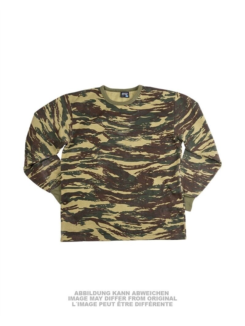 MIL-TEC Greek Lizard Sweatshirt naudota kamufliažinė