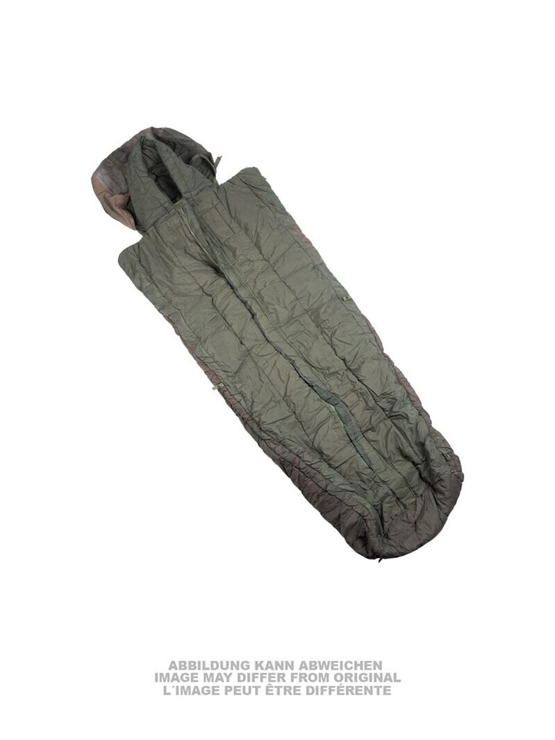 MIL-TEC Greek Mummy Sleeping Bag 180-200cm Used 91414580 alyvžalia