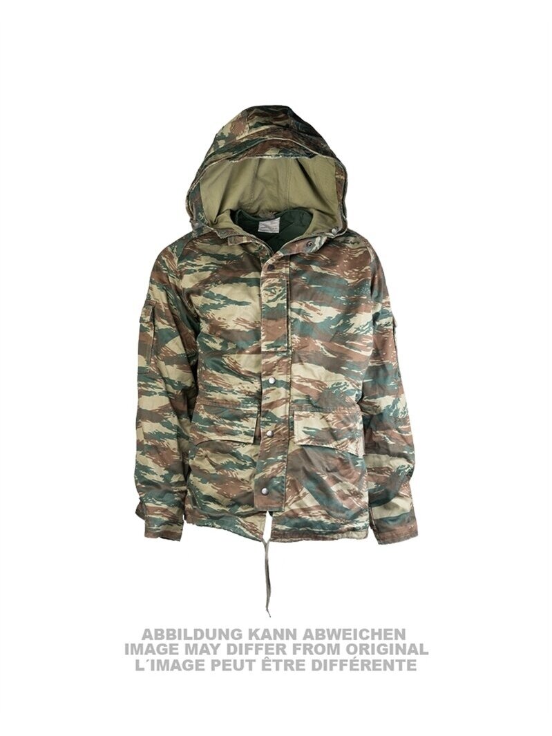 MIL-TEC Greek Parka kamufliažinė su pamušalu