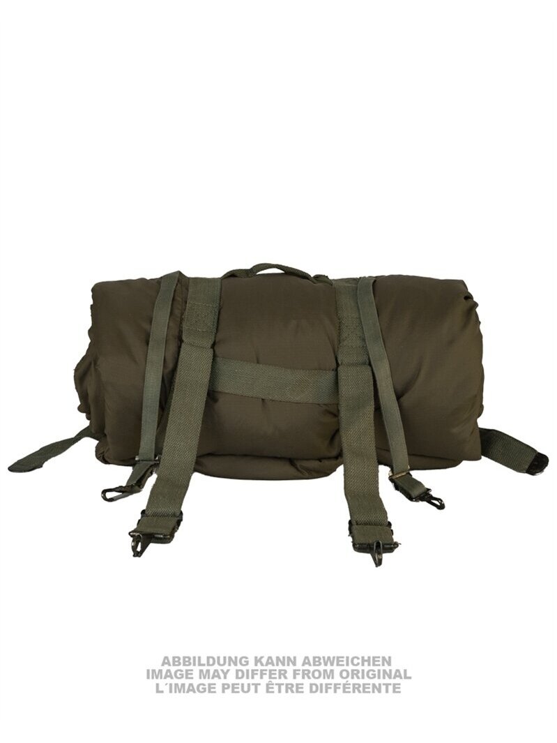 MIL-TEC Greek Sleeping Bag Straps M56 Us-typ Used 91414850 MIL-TEC Greek Sleeping Bag Straps M56 Us-typ Used 91414850