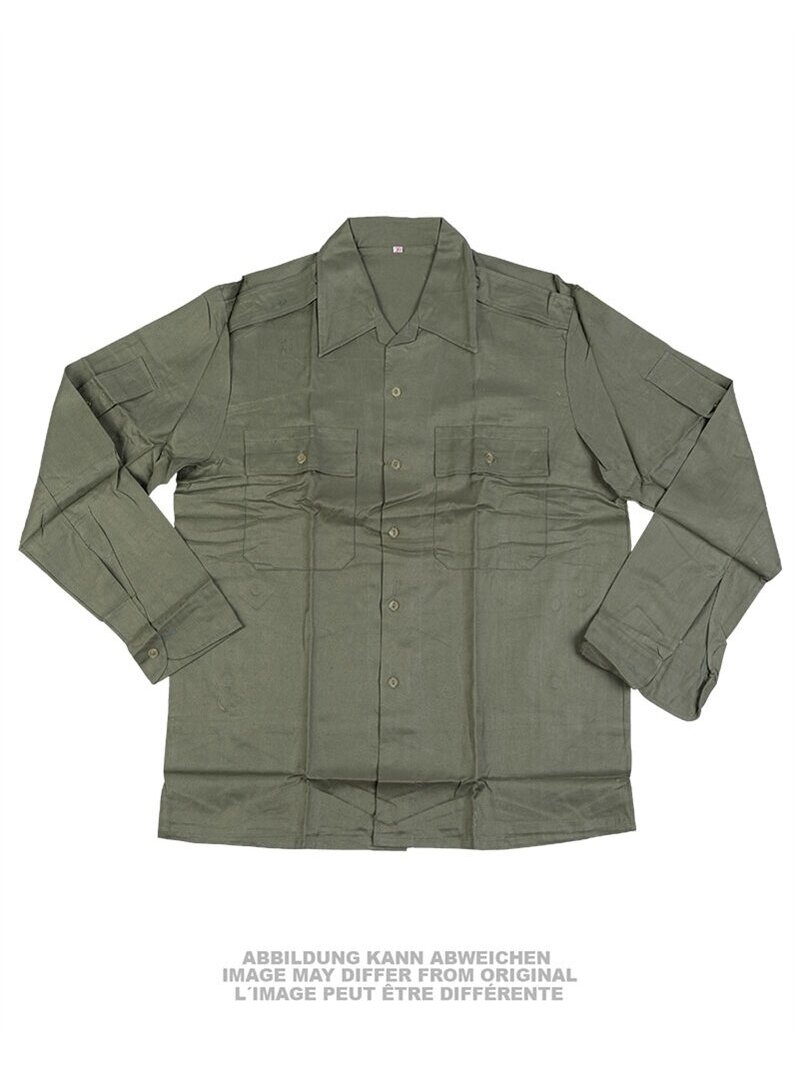 MIL-TEC Hungarian Field Shirt (small Sizes) Used 91093460 alyvžalia MIL-TEC Hungarian Field Shirt (small Sizes) Used 91093460 alyvžalia