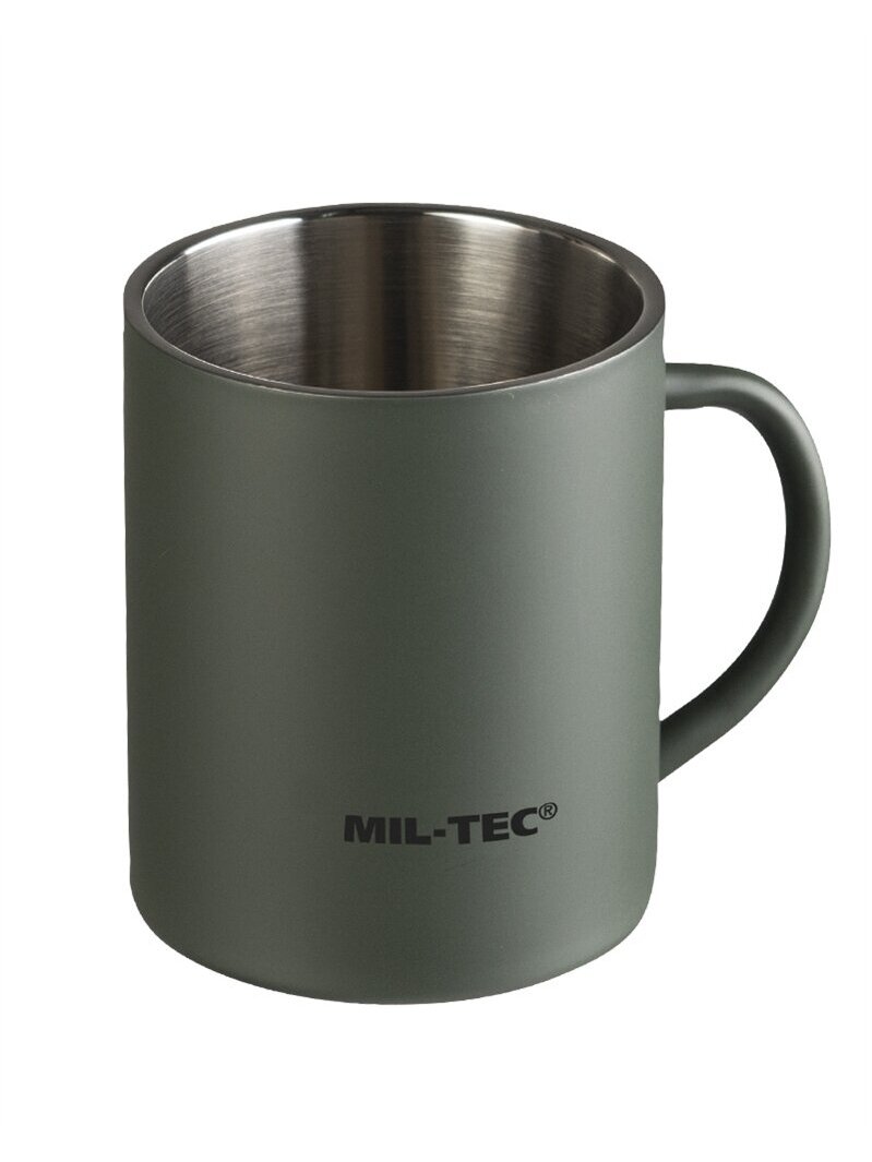 MIL-TEC Izoliuotas puodelis 450 ml juodas MIL-TEC Izoliuotas puodelis 450 ml juodas