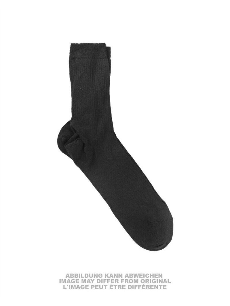 Mil-Tec Naudotos vokiškos kojinės 91301400, juoda