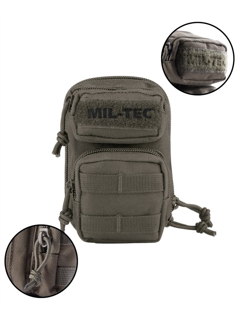 MIL-TEC Raktų laikiklis Assault Pack 15909001 alyvžalia