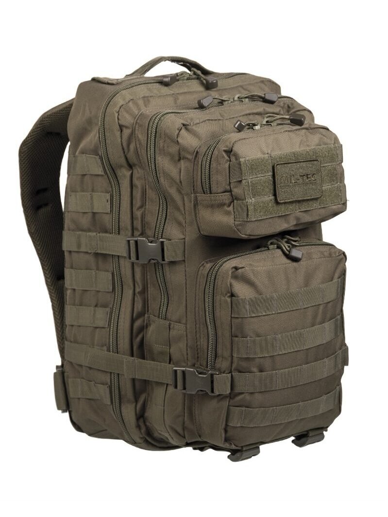 Mil-Tec Assault kuprinė Large 36L, alyvžalia Mil-Tec Assault kuprinė Large 36L, alyvžalia