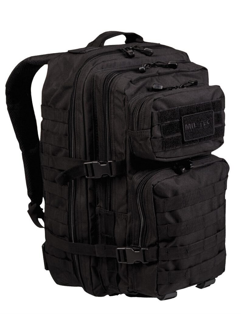 Mil-Tec Assault kuprinė Large 36L, juoda
