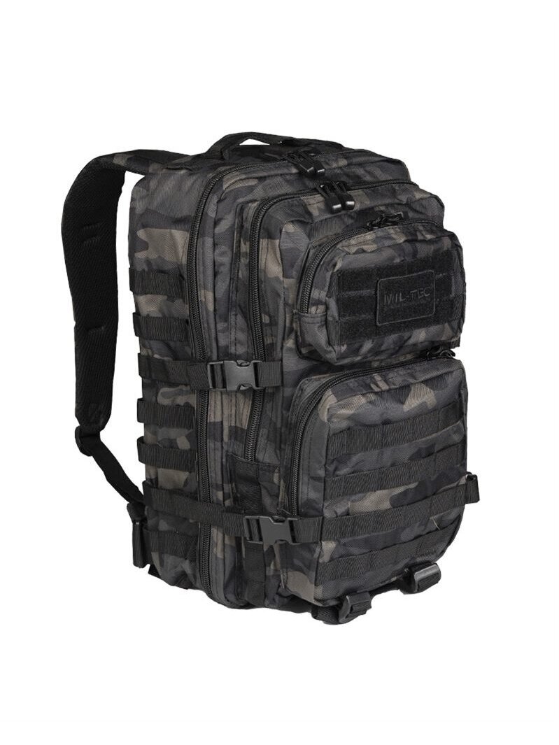Mil-Tec Assault kuprinė Large 36L, tamsus camo 1