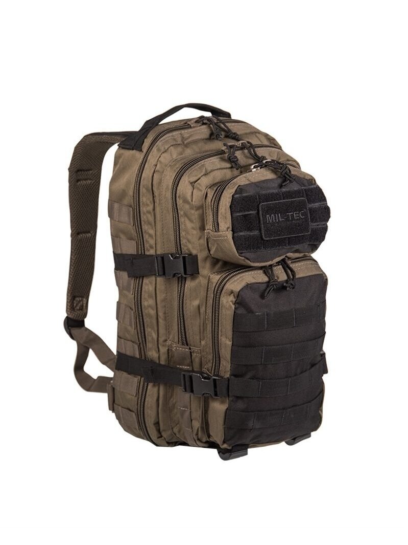 Mil-Tec Šturmo kuprinė, maža 14002101, ranger žalia/juoda