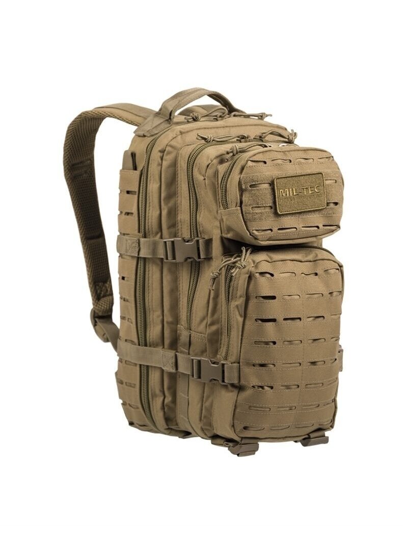 Mil-Tec Šturmo kuprinė, lazerinio pjovimo, maža 14002605, coyote Mil-Tec Šturmo kuprinė, lazerinio pjovimo, maža 14002605, coyote