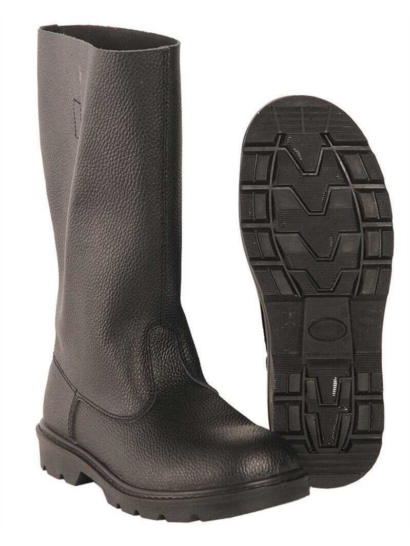 MIL-TEC Leather Jack Boots 12847000 juoda MIL-TEC Leather Jack Boots 12847000 juoda