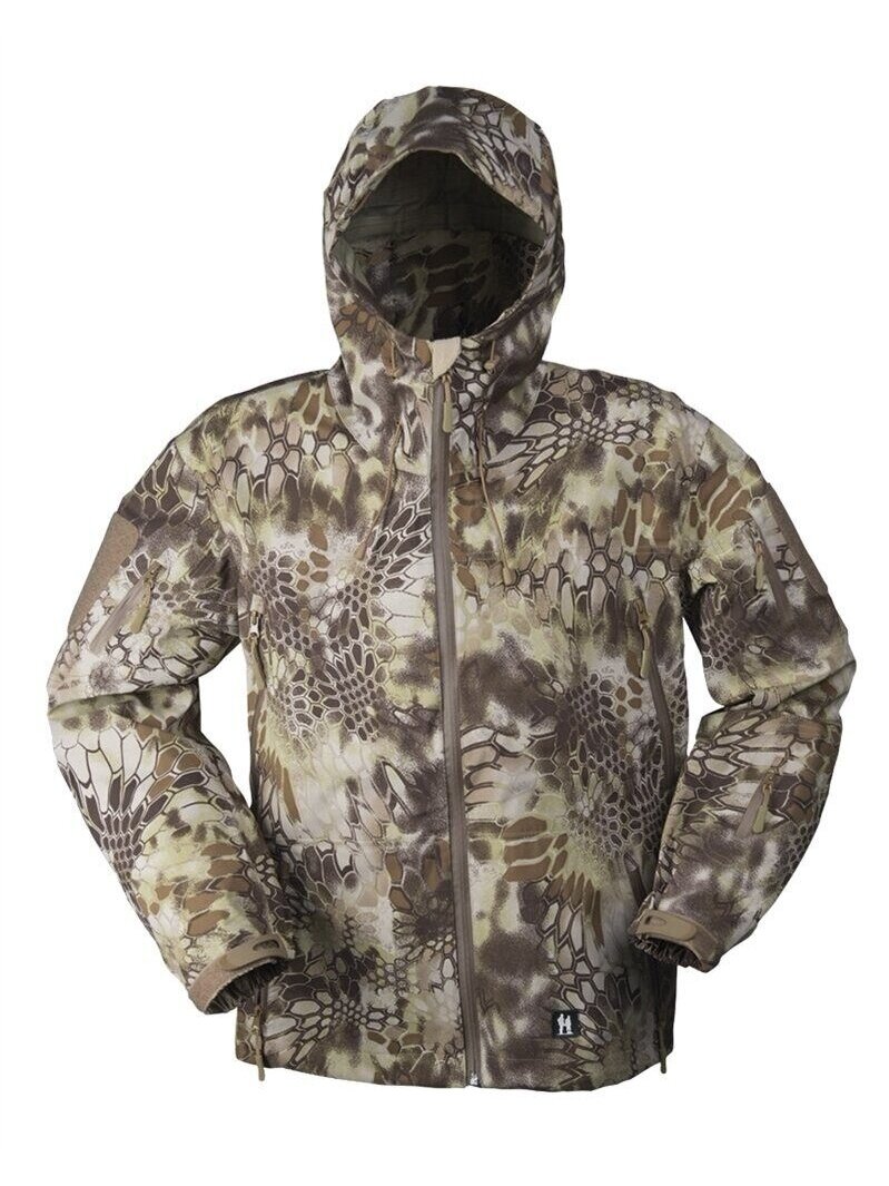 Mil-Tec Kvėpuojanti Mandra® Hardshell striukė 10624083, smėlinė Mil-Tec Kvėpuojanti Mandra® Hardshell striukė 10624083, smėlinė