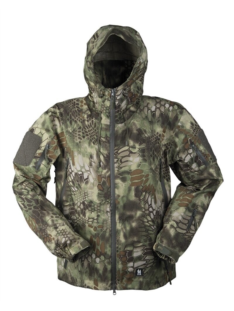MIL-TEC Mandra® Wood Hardshell Jacket Breathable jackas alyvžalia