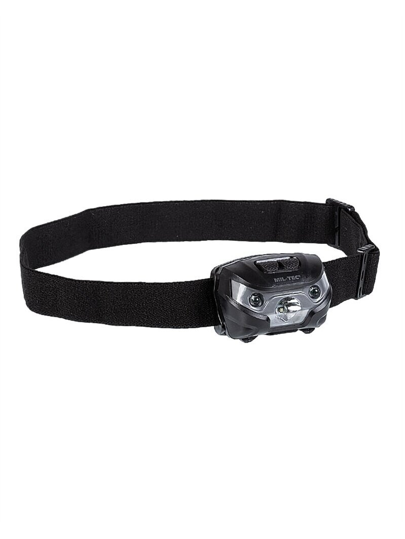 MIL-TEC Galvos žibintas Mil-tec® (CREE XPE) 15168002 juoda