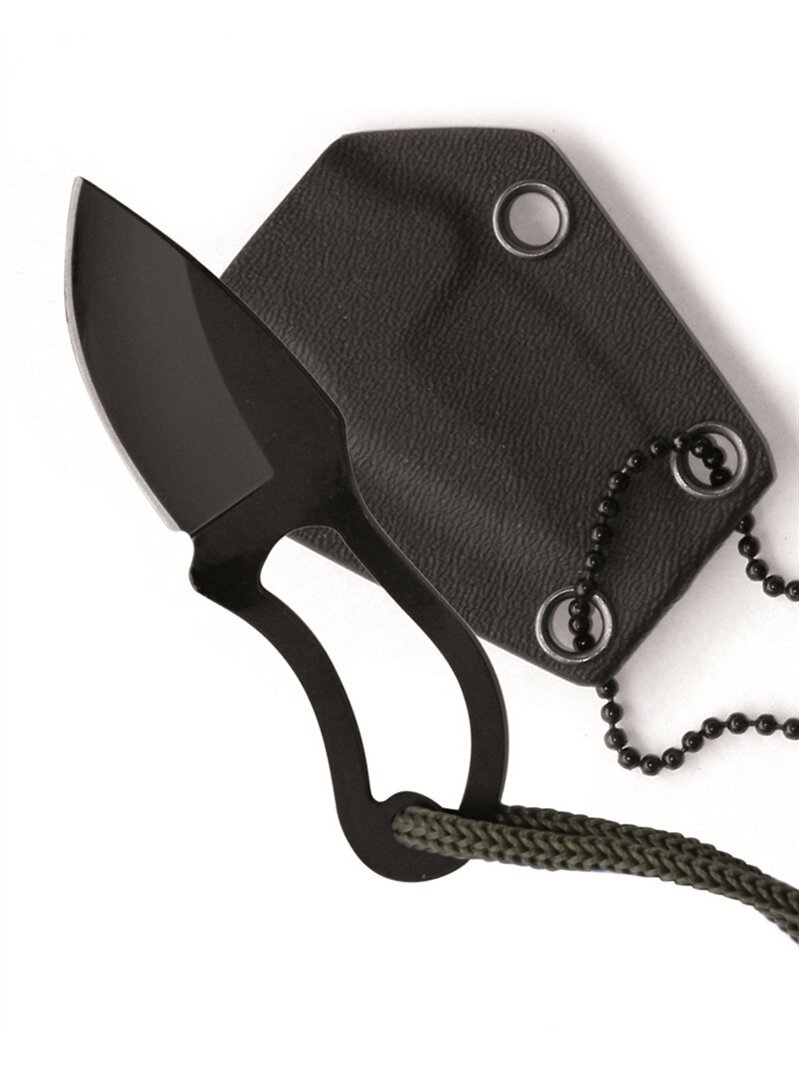 MIL-TEC Kaklo peilis su grandinėle 9 cm 15398100