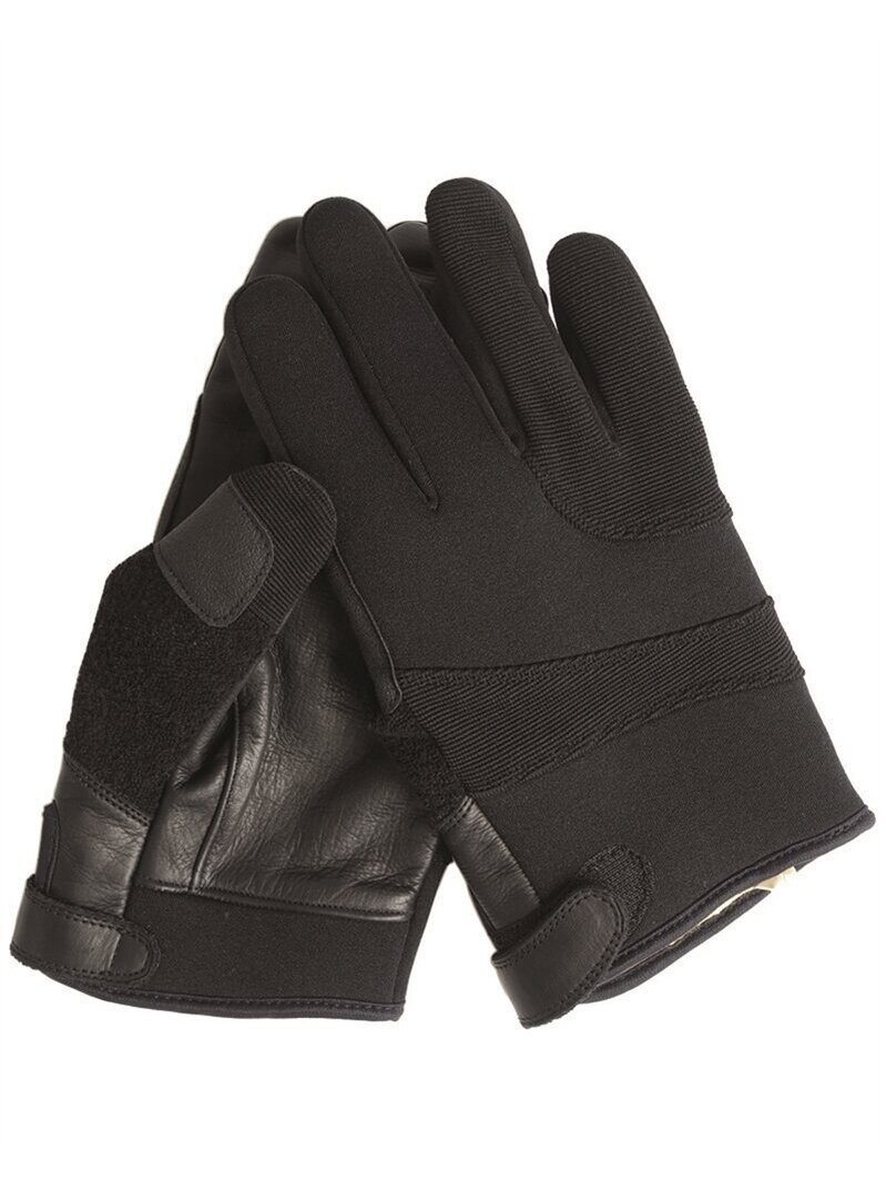 MIL-TEC Neopreno/aramido pirštinės 12524002 juoda