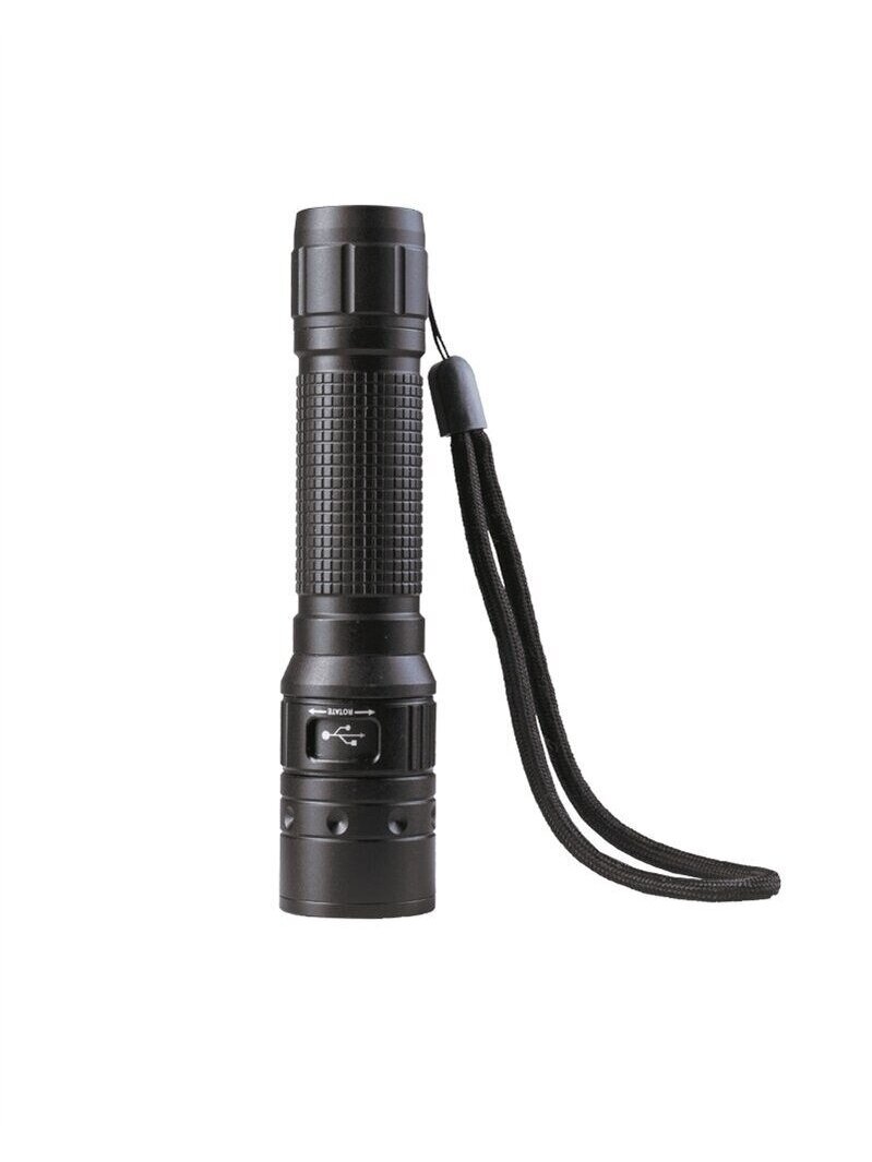 MIL-TEC Operator Mt1r Įkraunamas Žibintas juoda 1