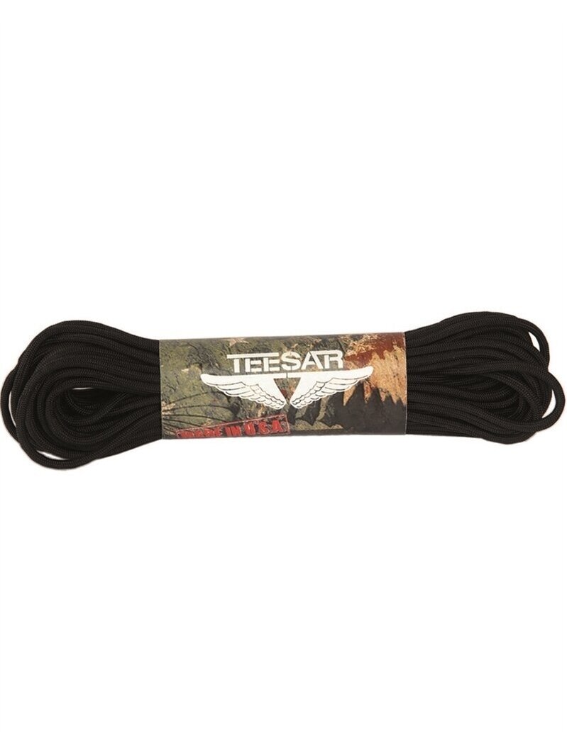 MIL-TEC Paracord 50ft 15945002 juoda