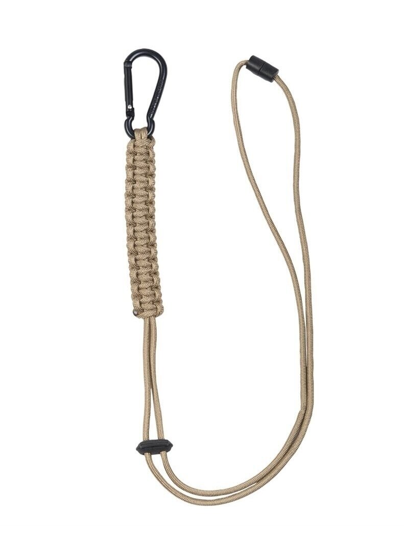 Mil-Tec Paracord raktų pakabukas 15931505, coyote 3 Mil-Tec Paracord raktų pakabukas 15931505, coyote 3
