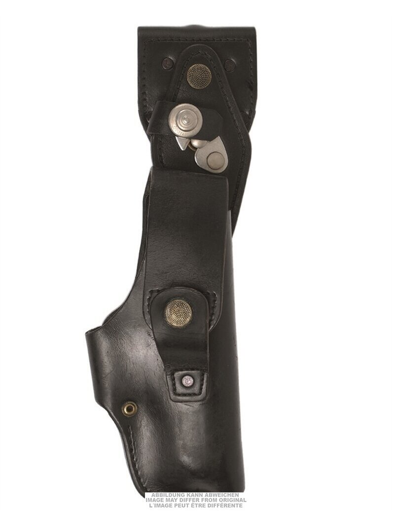 MIL-TEC Police Leather Holster P5 Used 91617490