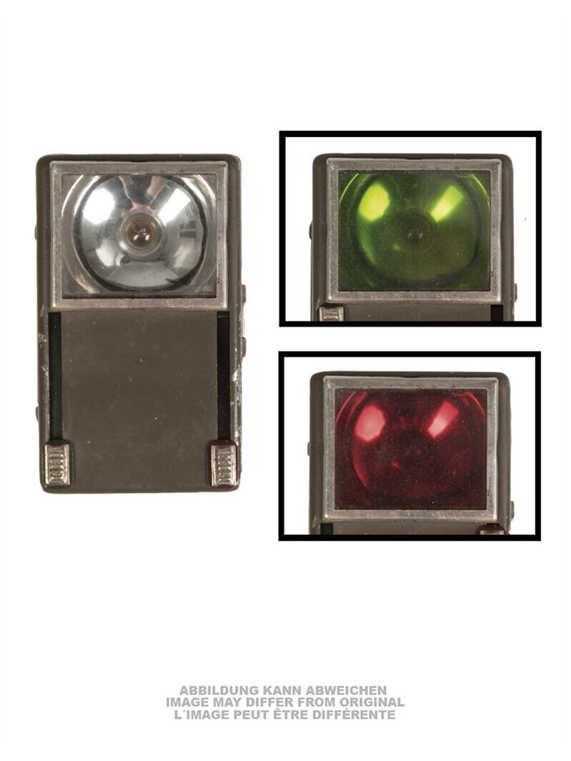 MIL-TEC Polish Flashlight 3-colours W.wire Used 91513935