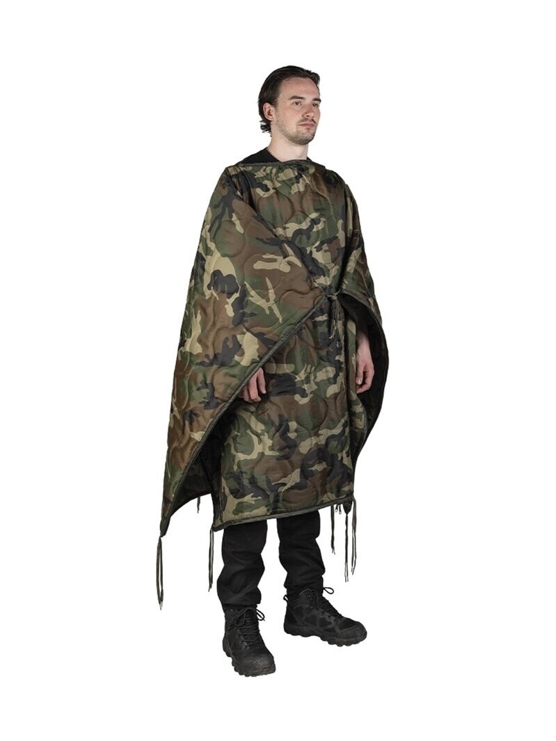 MIL-TEC Poncho Liner Multifunkcinis 14424520 alyvžalia MIL-TEC Poncho Liner Multifunkcinis 14424520 alyvžalia
