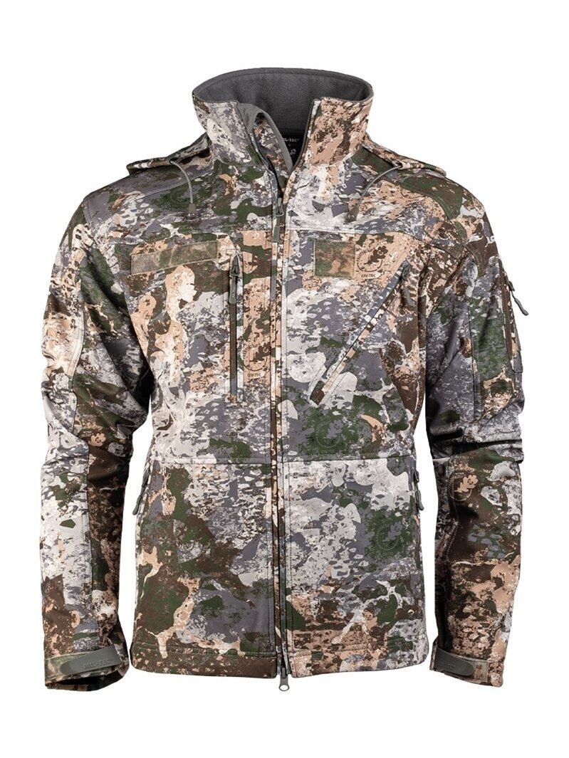 MIL-TEC Scu 14 I Z1b Softshell Jacket 10864065 WASP taktinė striukė