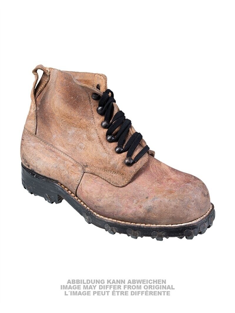 MIL-TEC Swiss Brown Mountain Boots Nailed Outsole Used kalnų batai rudi