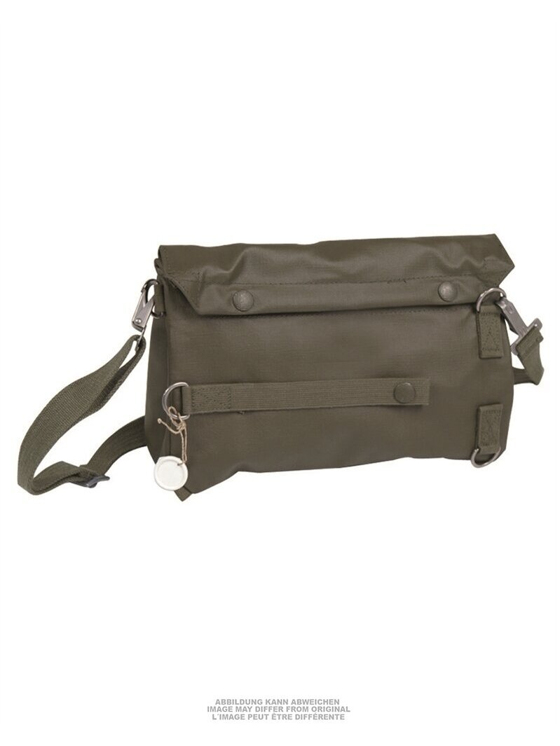 MIL-TEC Swiss Gas Mask Bag W.strap Used 91374700 MIL-TEC Swiss Gas Mask Bag W.strap Used 91374700