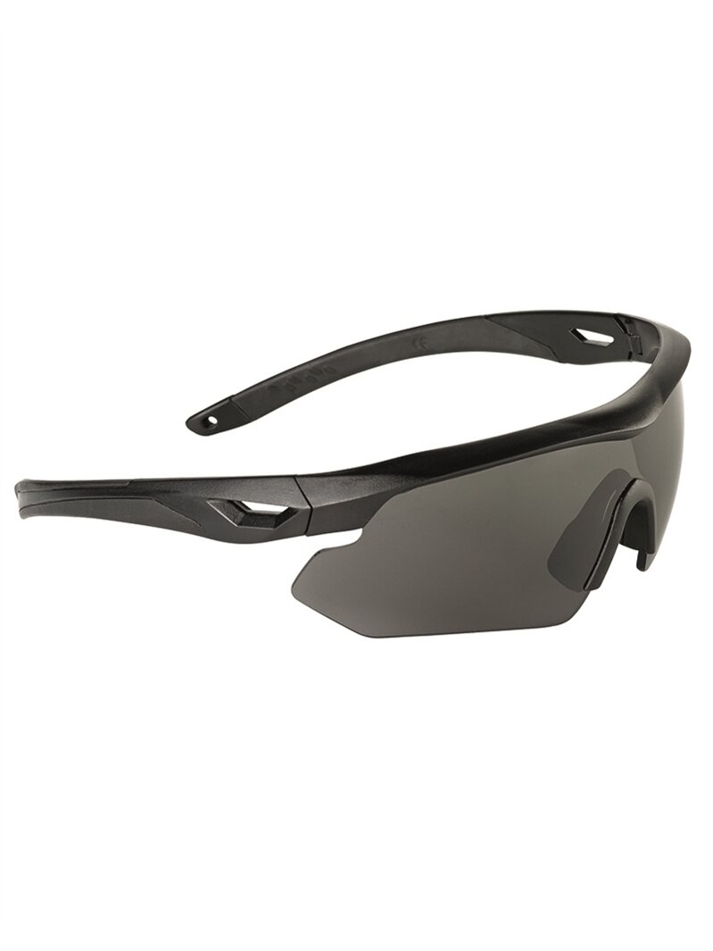 MIL-TEC Taktiniai akiniai Swiss Eye® Nighthawk 15624622 juoda