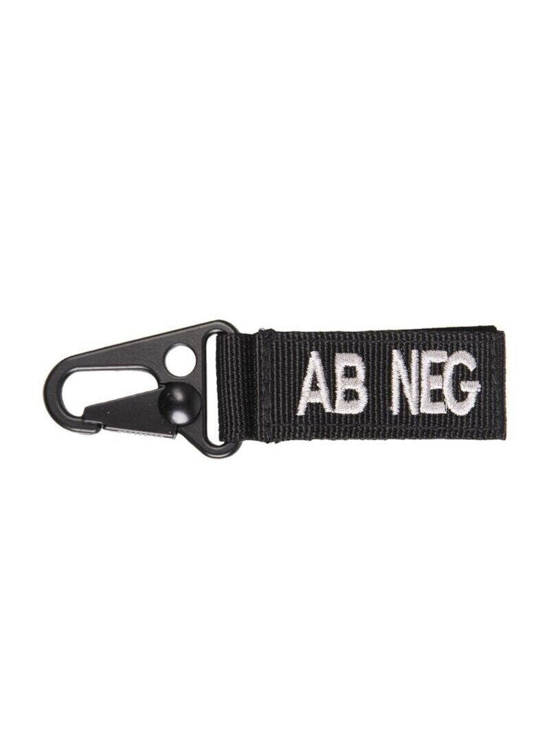 Mil-Tec Taktiškumas. Keyholder Blood Ab Negative 5 vnt./pak 15917602, alyvžalia