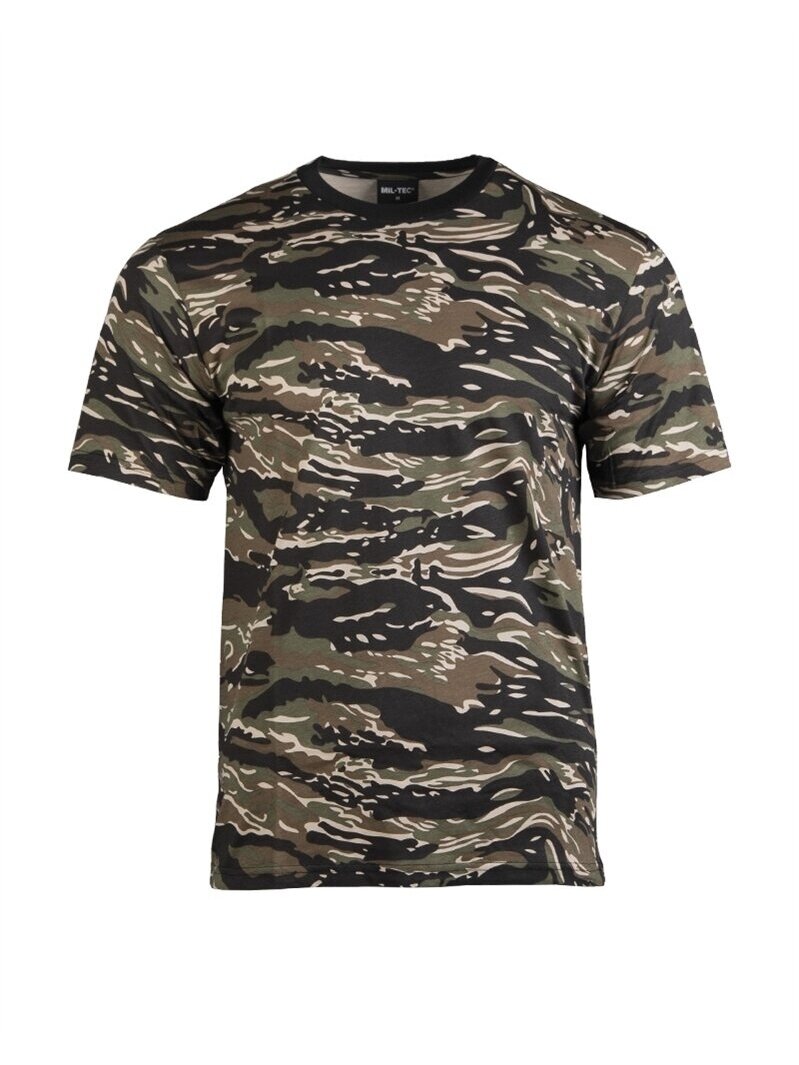 MIL-TEC Tiger Stripe T-shirt tigerio dryžiais