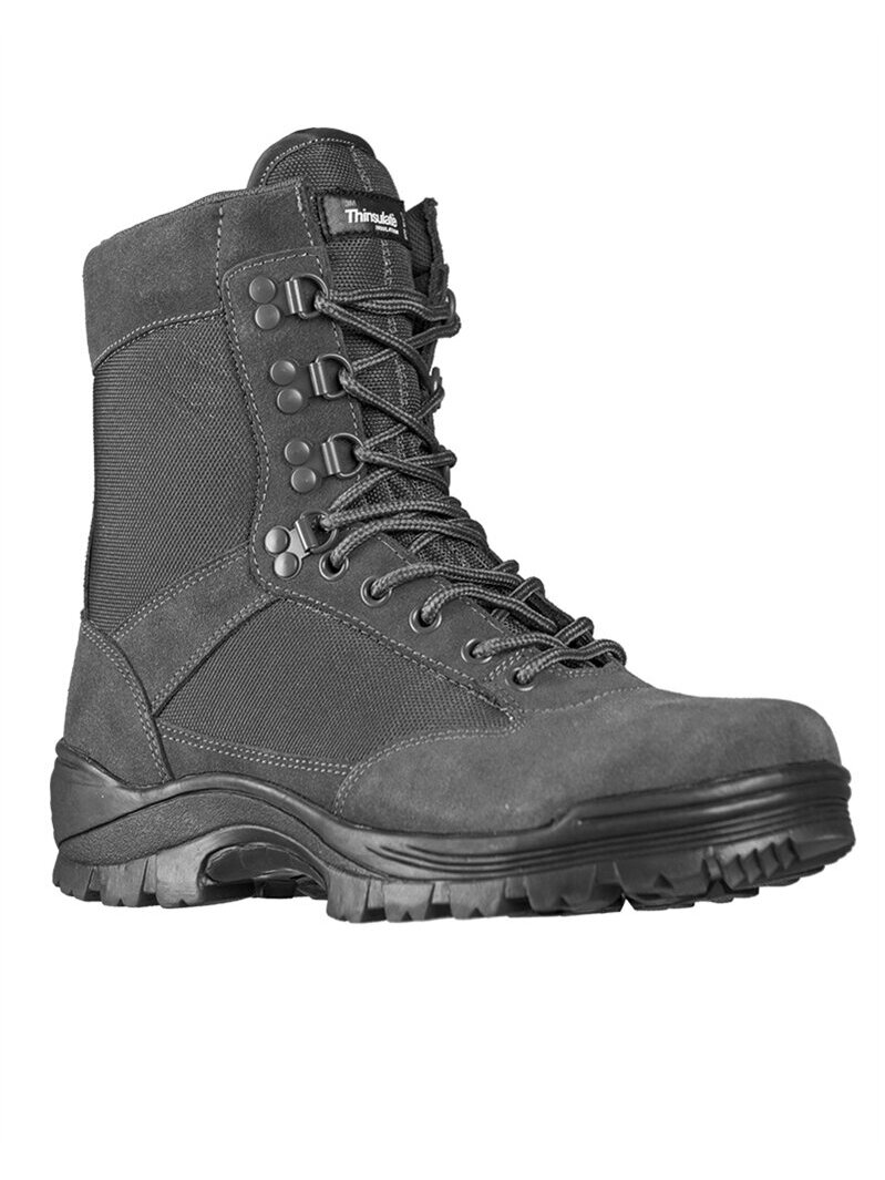 MIL-TEC Urban Tactical Boots With Ykk Zipper 12822108 pilka MIL-TEC Urban Tactical Boots With Ykk Zipper 12822108 pilka