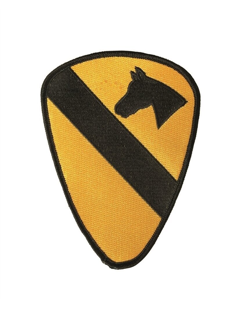 MIL-TEC Us ′1st Cavalry′ Textile Badge 16855800 MIL-TEC Us ′1st Cavalry′ Textile Badge 16855800