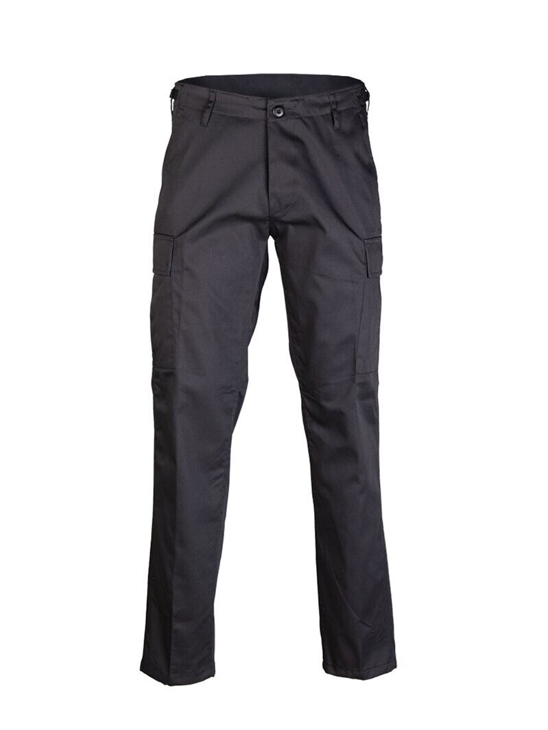 MIL-TEC US BDU lauko kelnės "Straight Cut" juoda