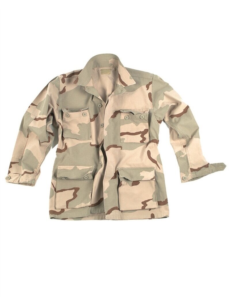 MIL-TEC US Desert BDU Style R/S C.pw. Field Jack smėlinė