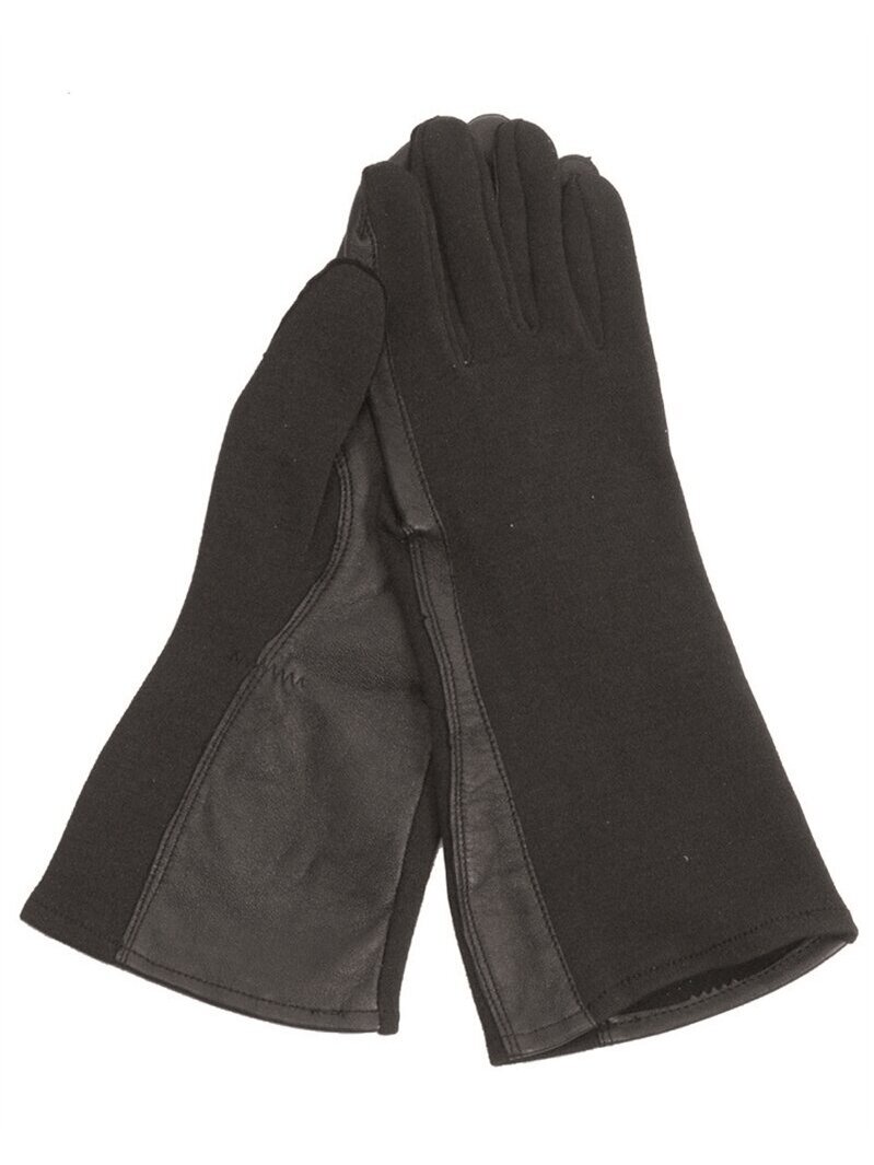 MIL-TEC US Flame-Retardant Pilot Gloves 12523002 juoda