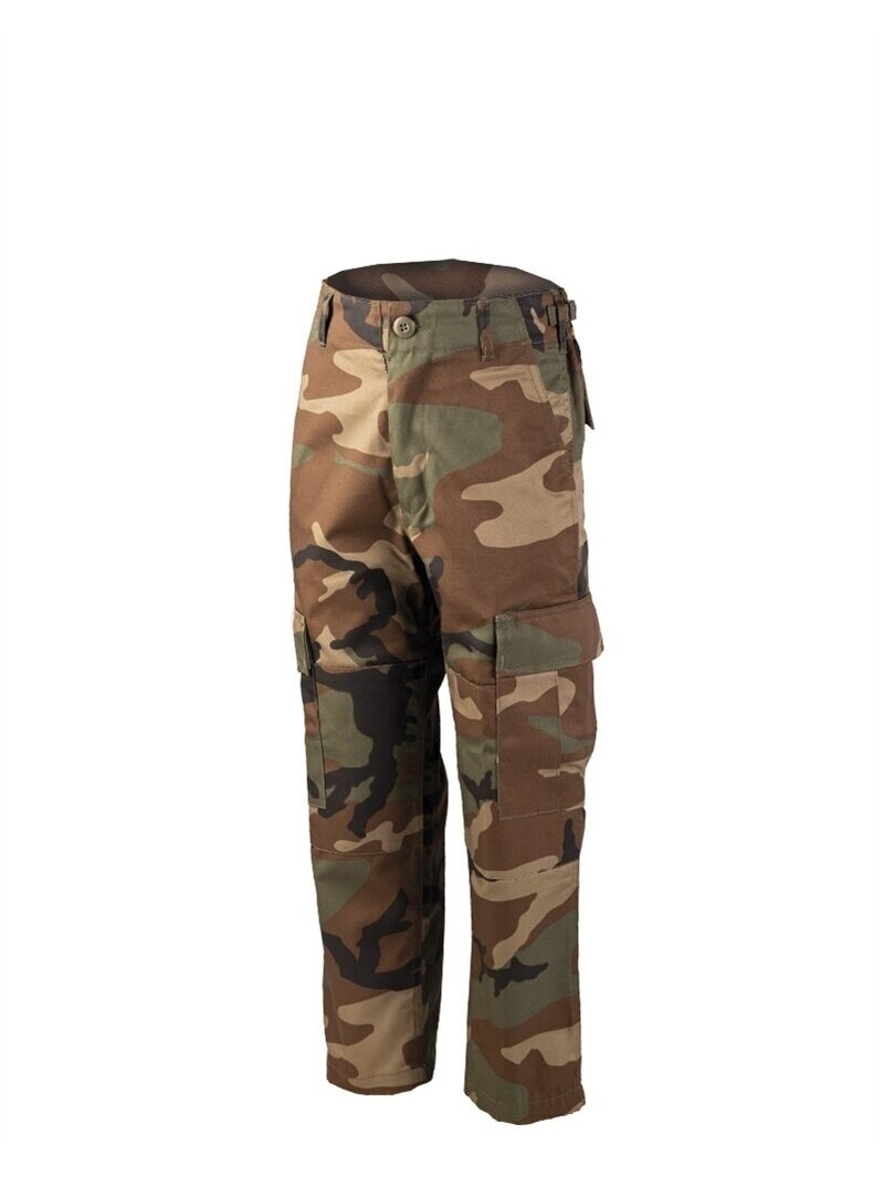 MIL-TEC US Kids BDU Style kelnės alyvžalios