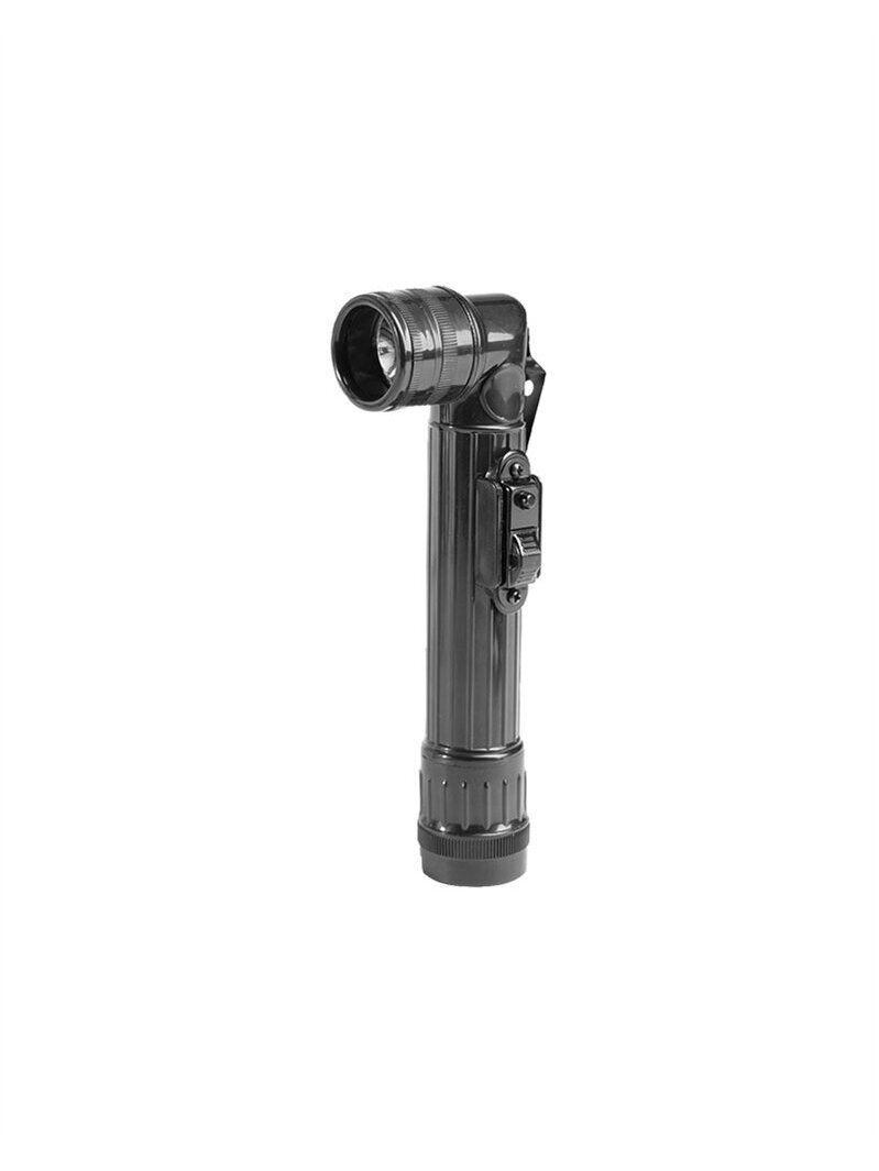 MIL-TEC US Led Small Anglehead Flashlight žibintuvėlis juoda MIL-TEC US Led Small Anglehead Flashlight žibintuvėlis juoda