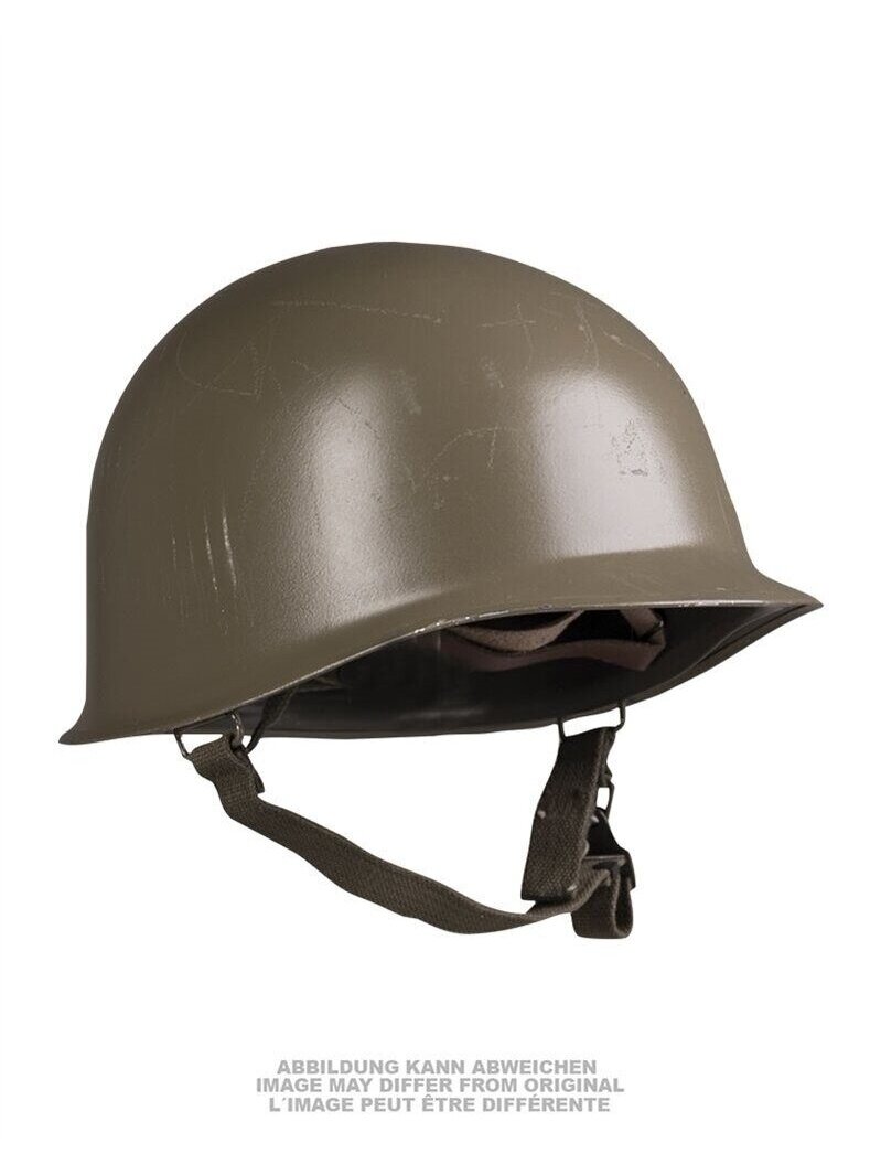 Mil-Tec JAV M1 šalmas su pamušalu kaip naujas Deco 91664050 Mil-Tec JAV M1 šalmas su pamušalu kaip naujas Deco 91664050